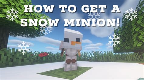 snow minion cost hypixel.